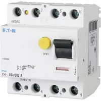 Eaton 236778 FI-Schalter, 40A, 4p, 300mA, Typ A PXF-40/4/03-A