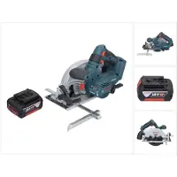Bosch GKS 18V-57-2 Professional Akku Handkreissäge 18 V 165 mm Brushless + 1x Akku 5,0 Ah - ohne Ladegerät