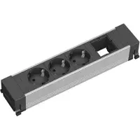 Bachmann CONFERENCE TOP FRAME Medium Einsatz 3x Schutzkontakt 1x ABD