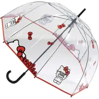 Hello Kitty Regenschirm, Durchsichtig