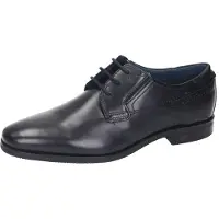 Bugatti Nicolo ExKo Herrenschuhe Businessschuhe Schuh Schwarz Elegant, Schuhgröße:42 EU