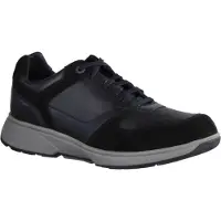 Xsensible Moscow - Herrenschuhe Sneaker / Schnürschuh, Schwarz, leder (stretchleder)