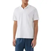 MC2 SAINT BARTH Charles Jersey Stretch Piquet Polo piquet 01n white (00123L) M