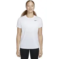 Nike Damen T-Shirt Dri-FIT Tee DX0687-100 XXL - White/Black - XXL