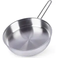 Orion Stahlpfanne 18/10 PREMIUM induktionsgeeignet 26 cm