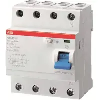 ABB F204A-100/0.1 FI-Schutzschalter 4P, Typ A, 100A, 100mA 2CSF204101R2900