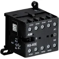 ABB K6-40E-80 Kleinhilfsschütz, 220-240 V 40-450 Hz GJH1211001R8400 K640E80