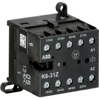 ABB K6-31Z-84 Kleinhilfsschütz, 110-127 V 40-450 Hz GJH1211001R8314