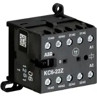 ABB KC6-22Z-1.4-81 Kleinhilfsschütz, 24 V DC, 1,4 W GJH1213001R8221