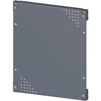Siemens 8MF1440-2AM12-0 SIVACON, Montageblech, Befestigung mit Winkel, gelocht, H: 400 mm, B: 400 mm 8MF14402AM120