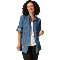 Witt Weiden Blusenjacke in blue-bleached | Gr.: 38