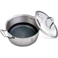 Berlinger Haus Kochtopf - Edelstahl Topf 20cm mit Eterna Beschichtung Induktion