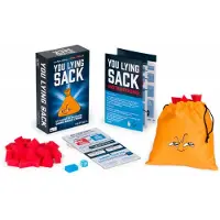 Exploding Kittens LLC Exploding Kittens You Lying Sack, 2-5 Players, Age 7+ Bluffing Game