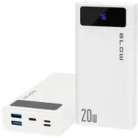 BLOW Pb20e 20000mah Powerbank Durchsichtig Durchsichtig One Size