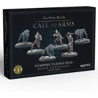 Modiphius Entertainment The Elder Scrolls: Call To Arms - Vampire Fledglings - Miniaturenspiel Erweiterung - ENG Edition