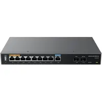 Grandstream Networks GWN7003, Wi-Fi 5 (802.11ac), Dual-Band (2,4 GHz/5 GHz), Ethernet/LAN, Schwarz, Tragbarer Router