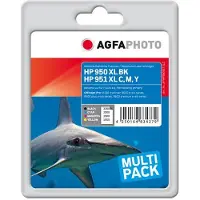 Agfa APHP950SETXLC, Schwarz, Cyan, Magenta, Gelb, 2 Stück(e), Multipack