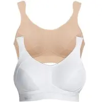 Anita Sport-BH "Sport BH extreme control", Damen, Gr. 80, Cup G, bunt (weiß desert), Stoff, Obermaterial: 76% Polyester PES. 19% Polyamid PA. 5% Elasthan EL., BHs Sport-BH