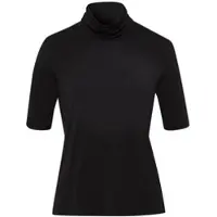 Peter Hahn Rollkragen-Shirt schwarz, 40
