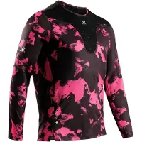 X-Bionic Corefusion Run Shirt LS Men wolfpack/black/neo pink winter (P126) XL