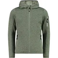 CMP KID G Fleece Jacket FIX Hood avocado-pistacchio (10FV) 128