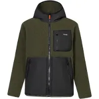 Regatta - Munro Hybrid Jacket - Fleecejacke Gr 5-6 Years oliv/schwarz