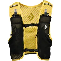 Black Diamond - Trail-Weste – Unisex – Distance 2 Soft Ochre - Distance 2 Soft Ochre - Größe L - Gelb