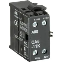 ABB CA6-11K Hilfskontaktblock 1S/1Ö, für K6, KC6 Kleinhilfsschütze GJL1201317R0001 CA611K