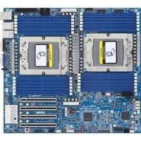 Gigabyte MZ73-LM2 (Rev. 3.x), AMD, Socket SP5, AMD EPYC 9004, AMD EPYC 9005, DDR5-SDRAM, DIMM, Dodeka-Kanal