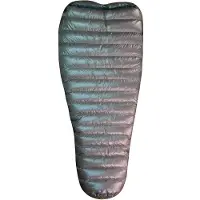 Western Mountaineering - AstraLite Clay 12D - Daunendecke Gr 175 cm grau