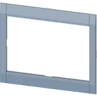 Siemens 3VA9377-0SB30 Blendrahmen für Türausschnitt 137,6x92,8mm (BxH) für SEO-Motorantriebe 3VA93770SB30
