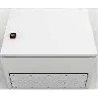 Eldon Nvent Hoffman Stahl Durchführungsplatte Mit Knockouts 310x96mm - Afk21r5