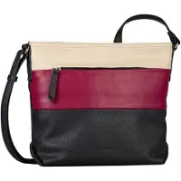 Tom Tailor Damen Crossbody Bag/ Schultertasche/ Umhängetasche NICOLINA Dunkelblau Kunstleder-
