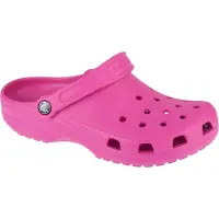 Crocs Classic 10001-6UB, Badelatschen, Damen, Rosa, Größe: 38/39