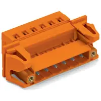 Wago 231-632/129-000 1-Leiter-Stiftleiste,CAGE CLAMP,2,5 mm2,orange 231632129000 - 50 Stück