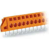 Wago 231-640/023-000 Leiterplattenklemme,2,5 mm2,Rastermaß 5,08 mm,orange 231640023000 - 25 Stück