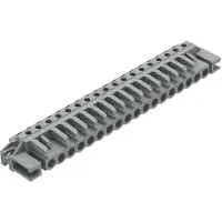 Wago 232-248/047-000 THT-Federleiste,abgewinkelt,Rastermaß 5 mm,grau 232248047000 - 10 Stück