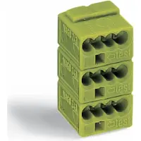Wago 243-742/000-012 Buchsenklemmleiste 2pol. orange Rastmass 5,75mm