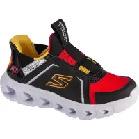 SKECHERS Slip-Ins: Hypno-Flash 2.0 - Vexlux 403830L-BKRD, Sneaker, für Jungen, Schwarz, Größe: 31