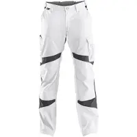 Kübler ACTIVIQ Hose HIGH weiß/anthrazit 31