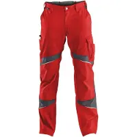 Kübler Hose ACTIVIQ cotton+ HIGH PSA 2 mittelrot/anthrazit 27