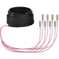 EFB Elektronik Trunkkabel U-DQ ZN BH OM4 8G 1x8 SC-SC 40m Dca LSZH