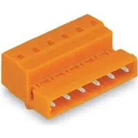 Wago 731-638/018-000 1-Leiter-Stiftleiste,CAGE CLAMP,2,5 mm2,orange 731638018000 - 25 Stück