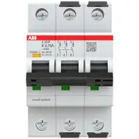 ABB S303P-K0.75 Sicherungsautomat K-Char., 25 kA, 0, 75A, 3P 2CDS383001R0187