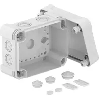 Obo Bettermann OBO 2005012 Kabelabzweigkasten 150x116x86 Polycarbonat lichtgrau RAL 7035 X06 LGR
