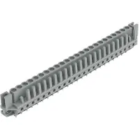 Wago 232-154/047-000 THT-Federleiste,gerade,Rastermaß 5 mm,grau 232154047000 - 10 Stück
