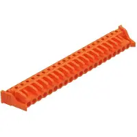 Wago 232-281/039-000 THT-Federleiste,abgewinkelt,Rastermaß 5,08 mm,orange 232281039000 - 10 Stück