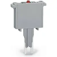 Wago 280-850/281-413 Sicherungsstecker,mit eingelöteter Miniatursicherung,mit Leuchtanzeige,grau 280850281413 - 100 Stück