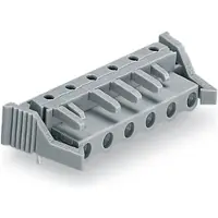Wago 232-832/039-000 THT-Federleiste,abgewinkelt,Rastermaß 7,5 mm,grau 232832039000 - 50 Stück