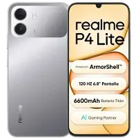 Realme P4 Lite 4G 128 GB Gray 4 GB 90Hz - Mobiltelefon - 128 GB